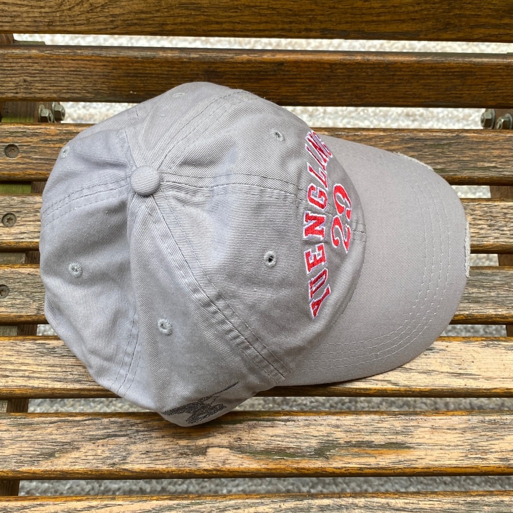 Yuengling Gray Baseball Cap full 6 panel style adjustable back strap beer hat - Picture 5 of 10